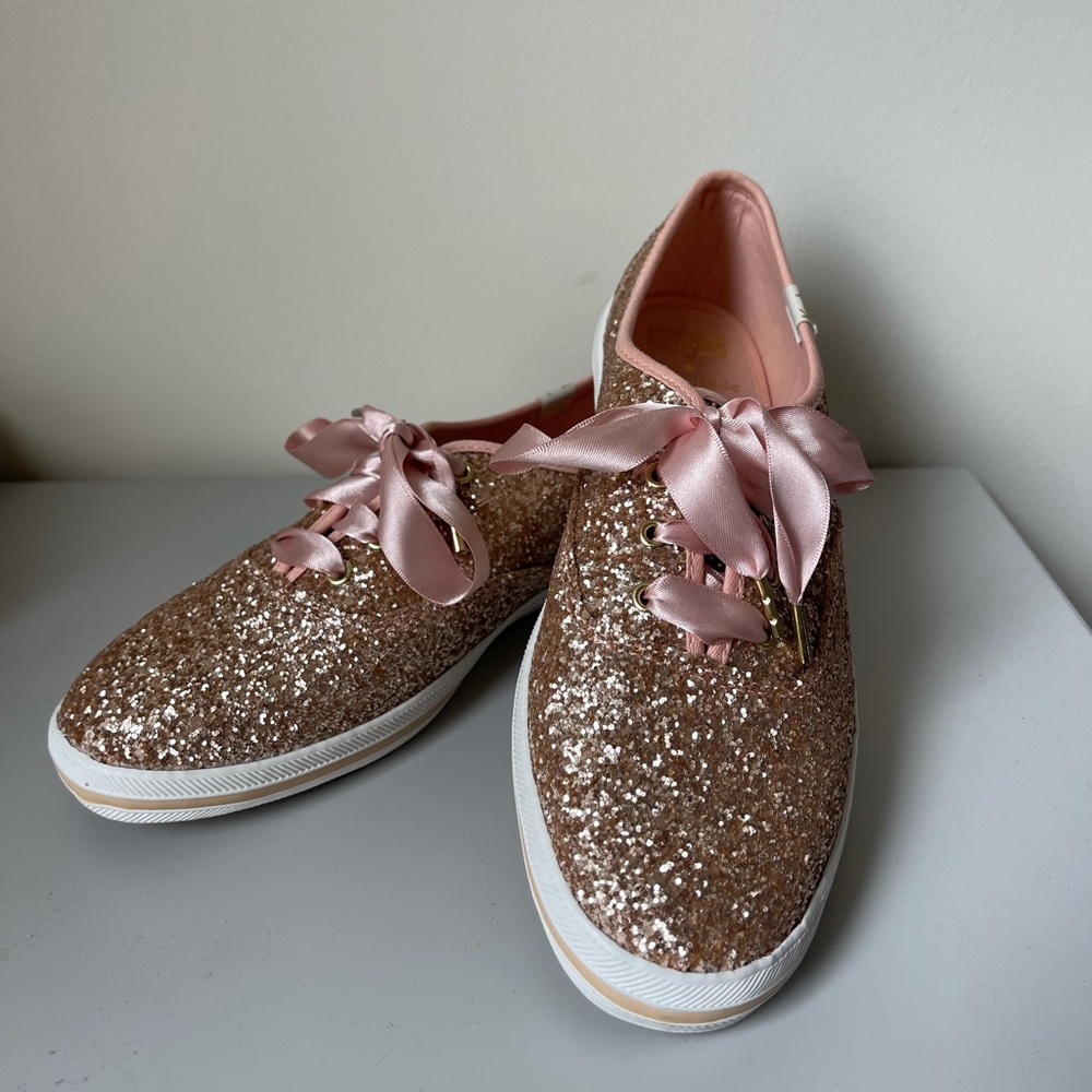 Never worn Keds Glitter Sneakers